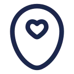 Map Point Favourite SVG Icon